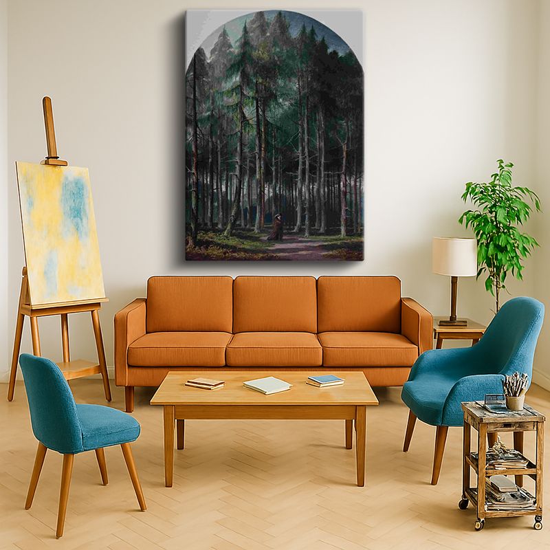 Ressam Kanvas Tablo 53